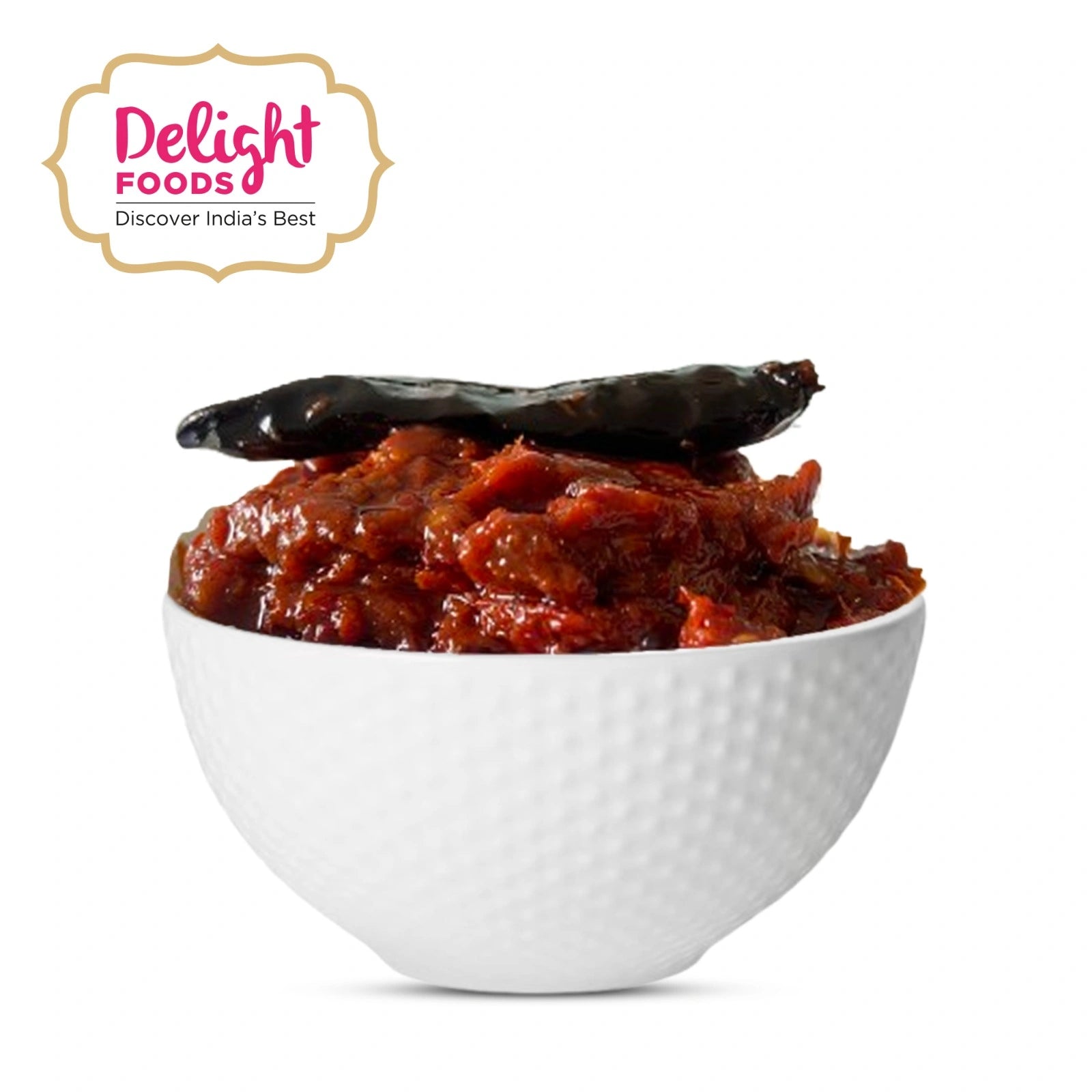 Red chilli pickle bowl