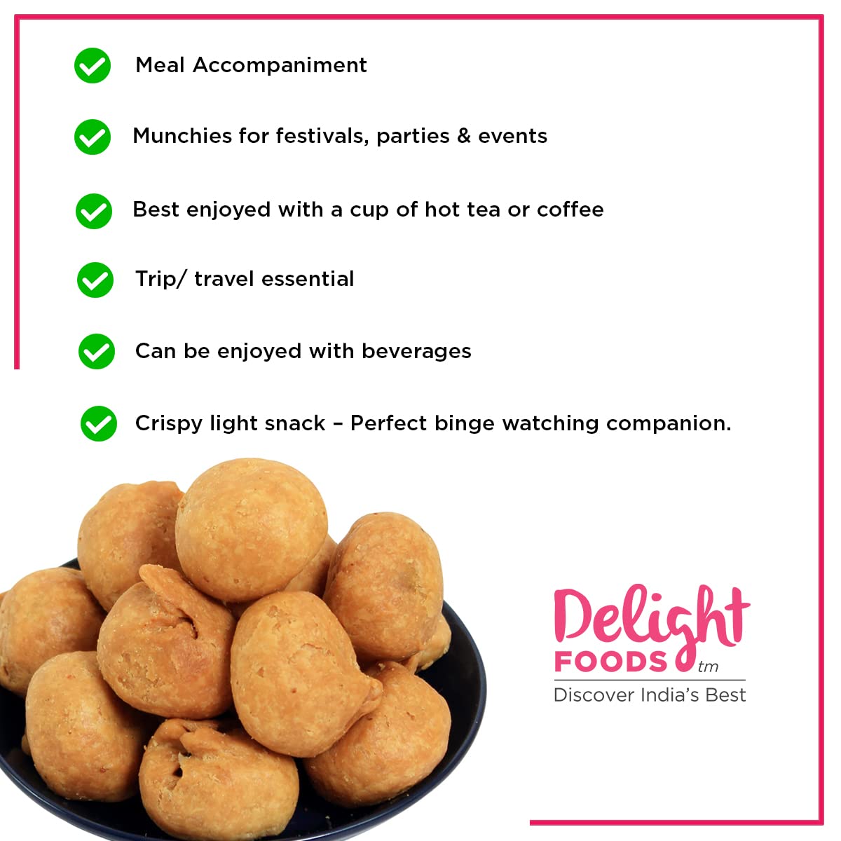 Chhoti Kachori 250g - Delight Foods