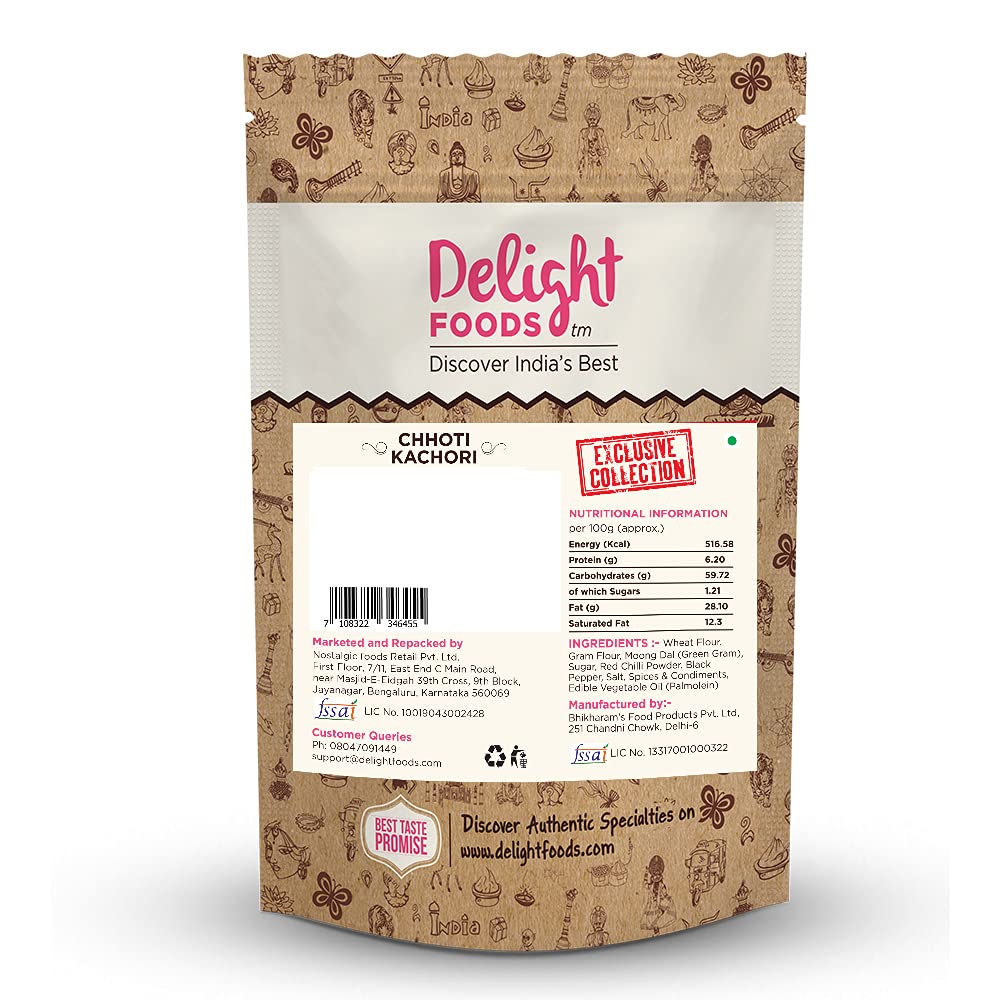 Chhoti Kachori 250g - Delight Foods