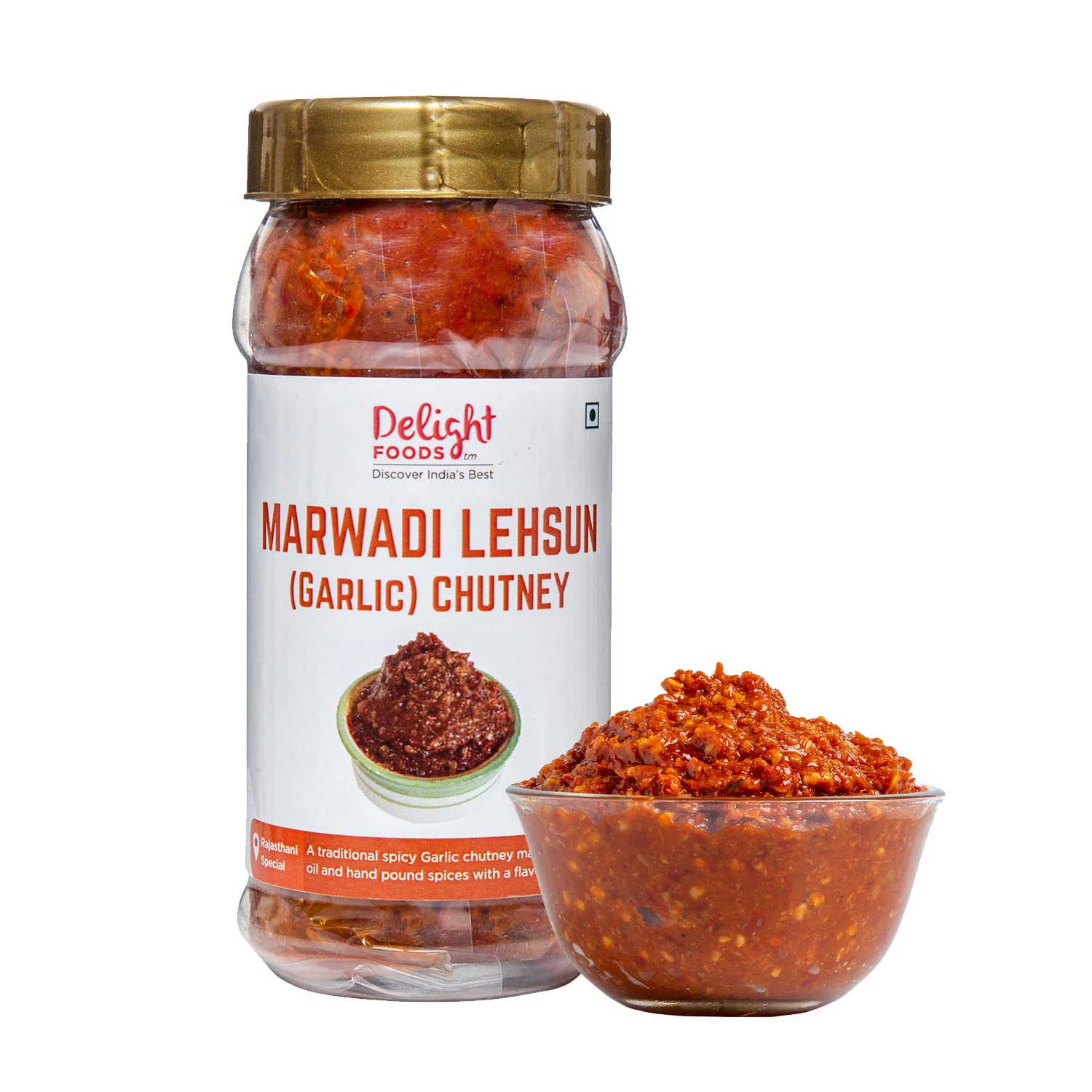 Lehsun Chutney 300g (Garlic) - Delight Foods