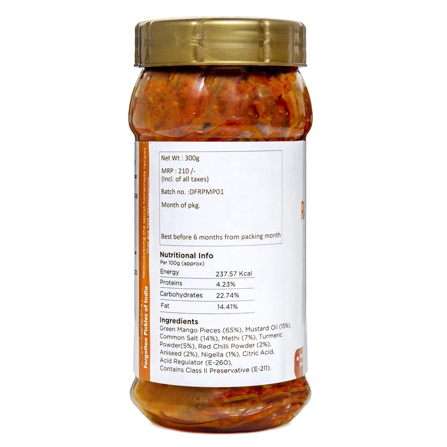 Rajasthani Ambiya Pickle 300g - Delight Foods