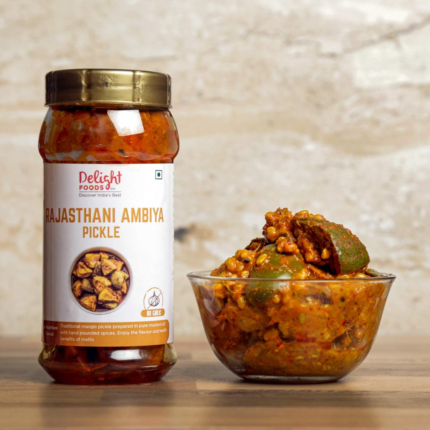 Rajasthani Ambiya Pickle 300g - Delight Foods