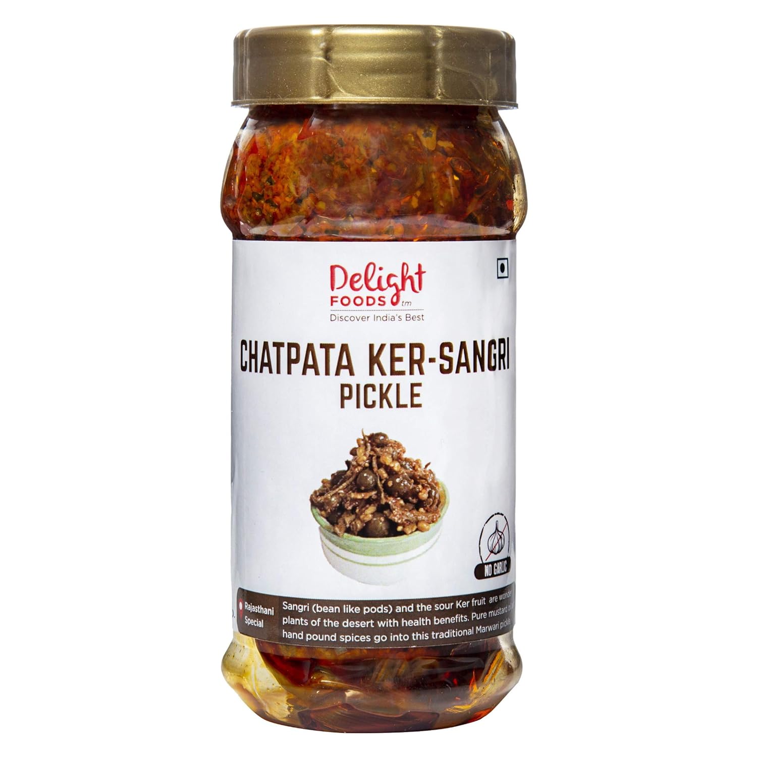 Chatpata ker-Sangri pickle 300g - Delight Foods