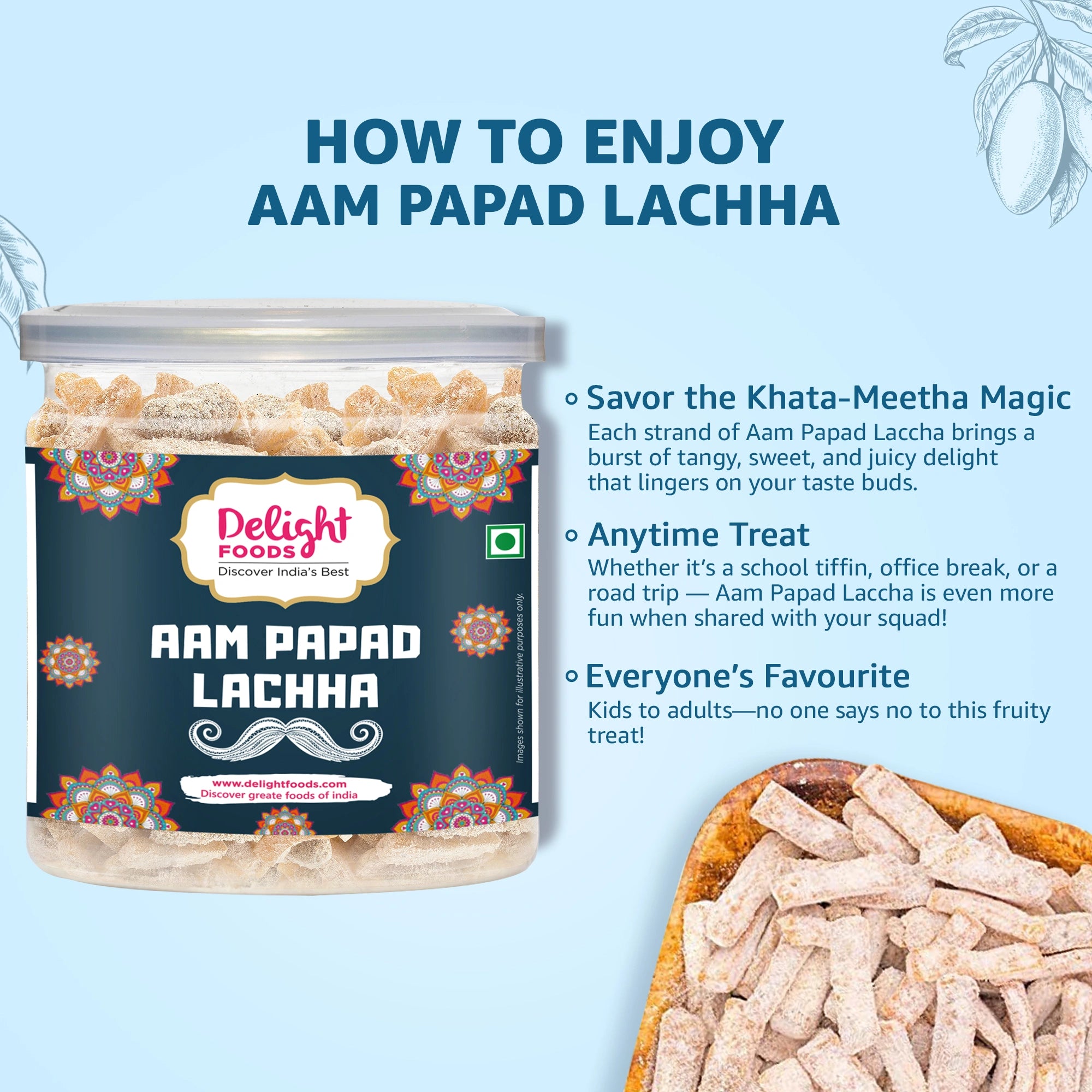 Aam Papad Lachha