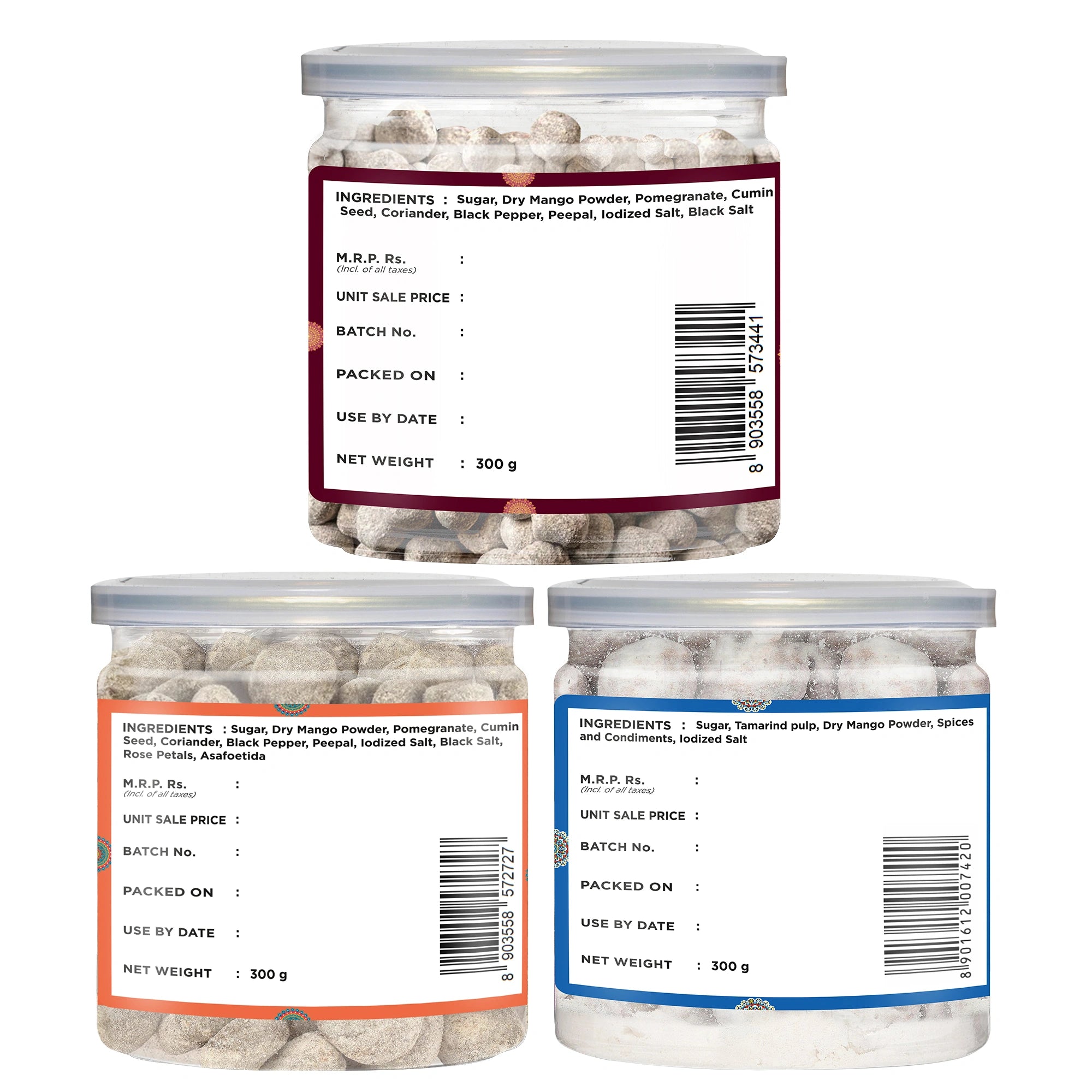 asli anardana + hing Tikiya + Ram Ladoo