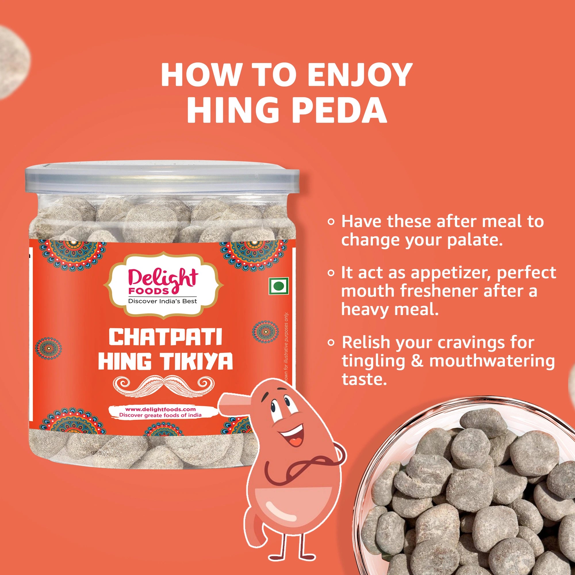 Chatpati Hing Tikiya