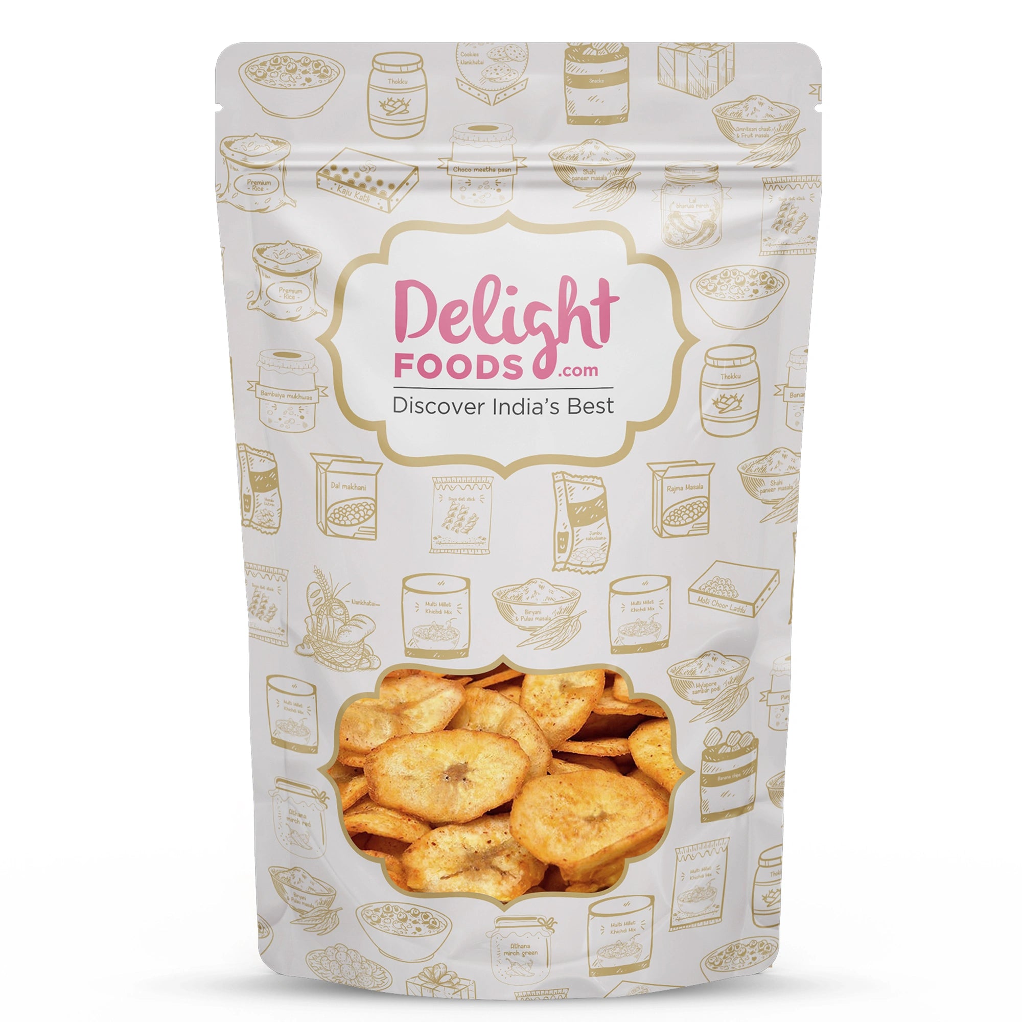 Delight Foods Chilli Banana Chips