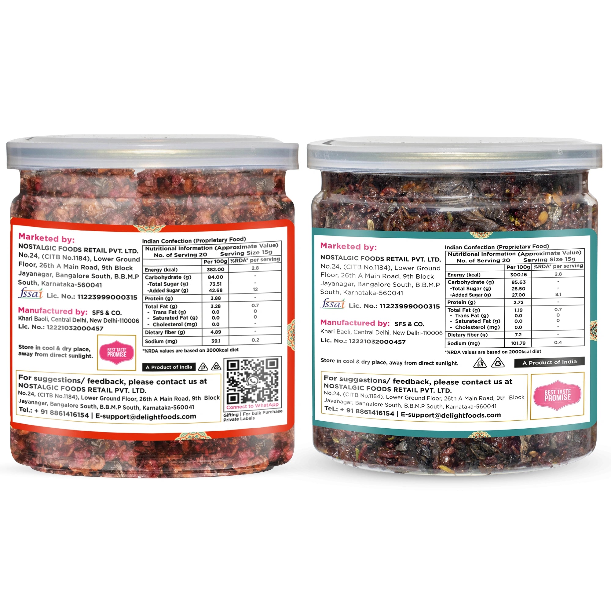 Calcutta Paan + Jaipuri Paan(300GM each)