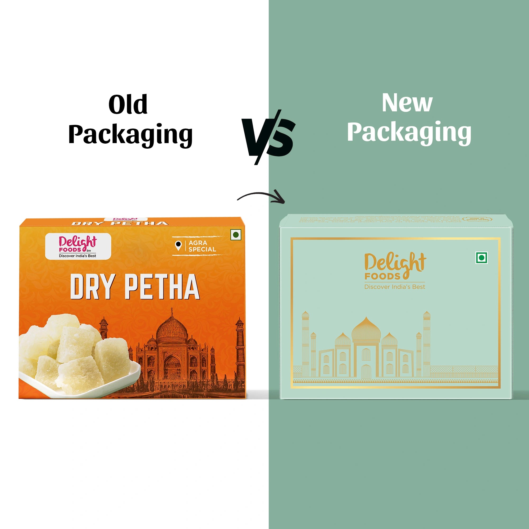 Dry Petha new packaging
