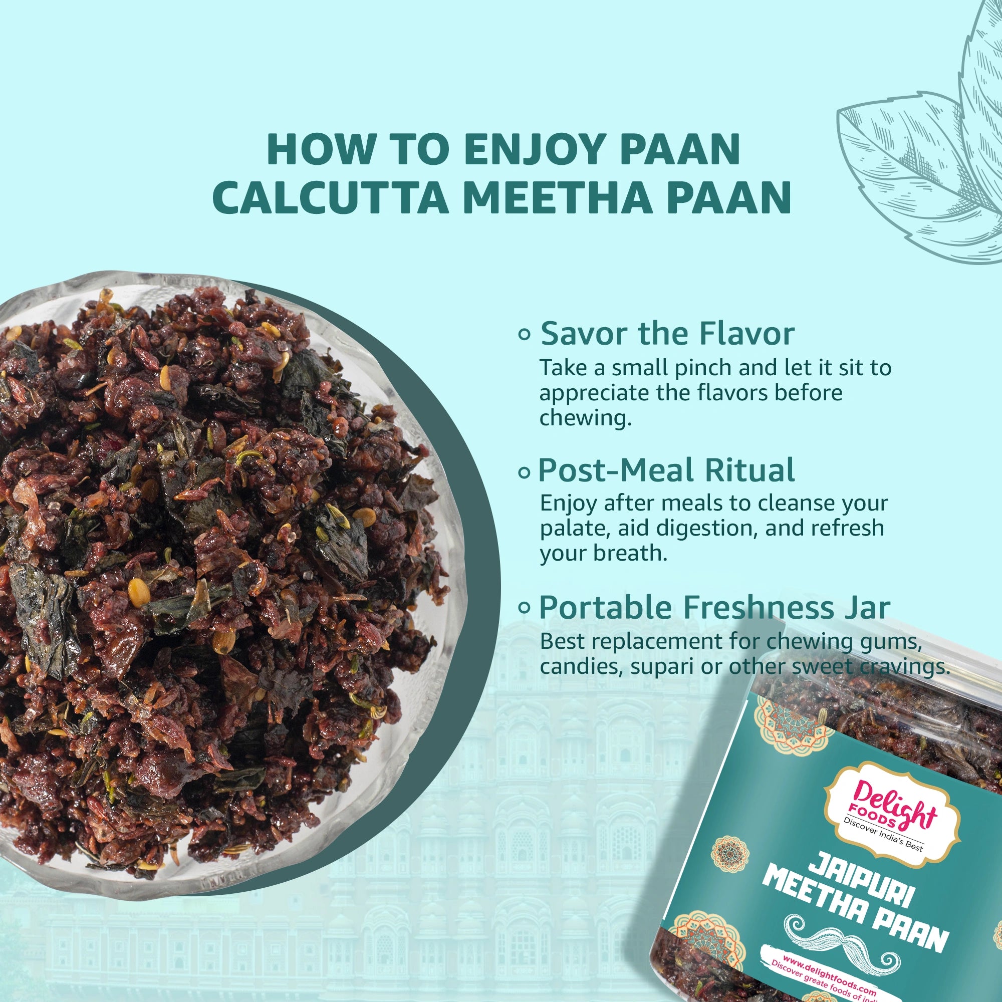 Calcutta Paan 300g + Banarasi Paan 300g+ Jaipuri Paan 300g