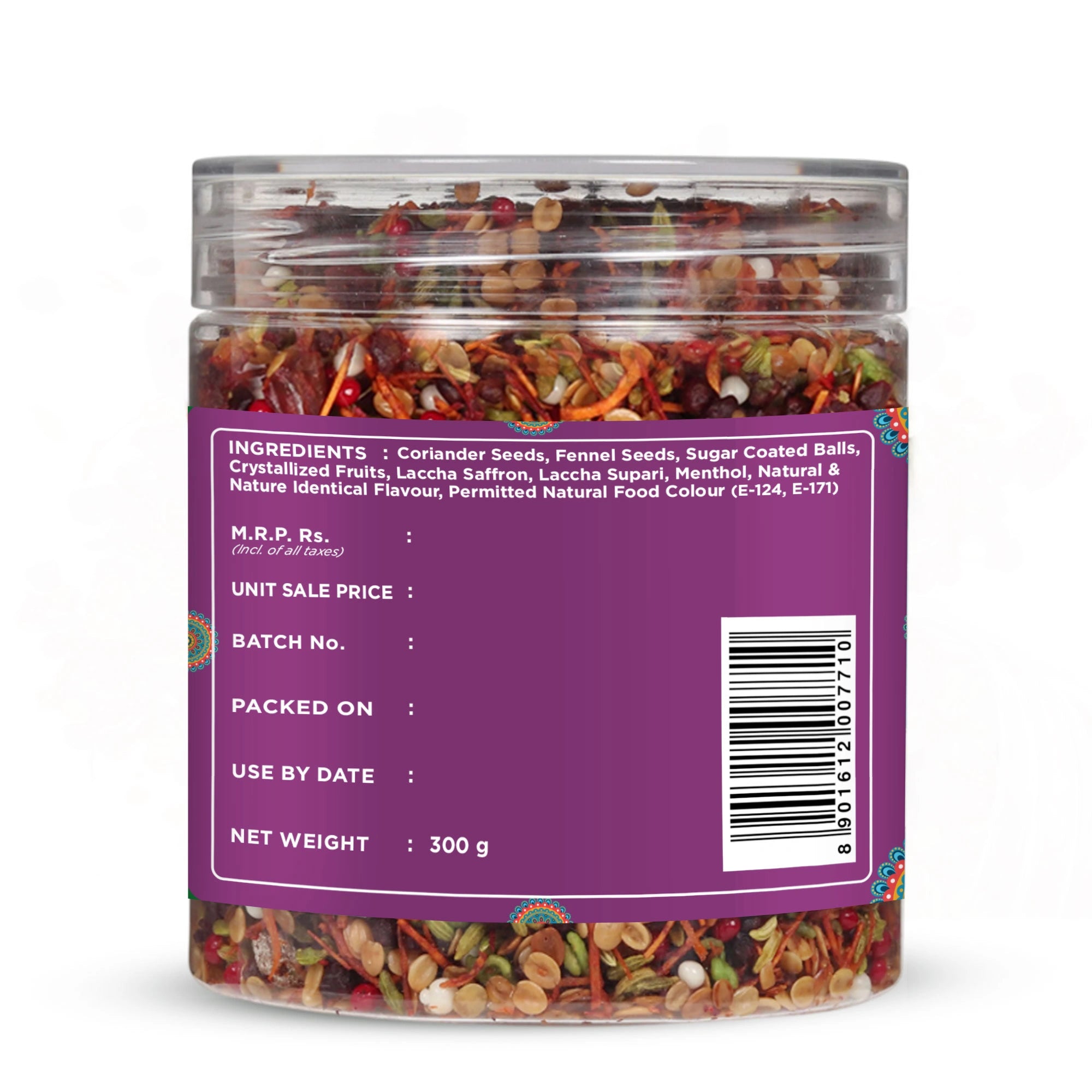 Kesari Mukhwas ingredients