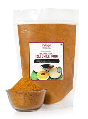 Mylapore Idli Chilly Podi - Delight Foods