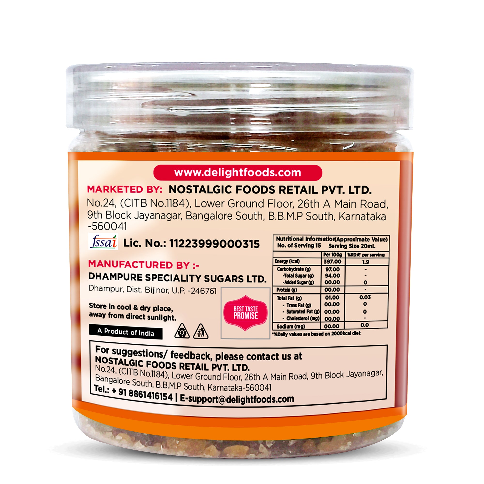 Palm Candy Tal Mishri - 350Gram