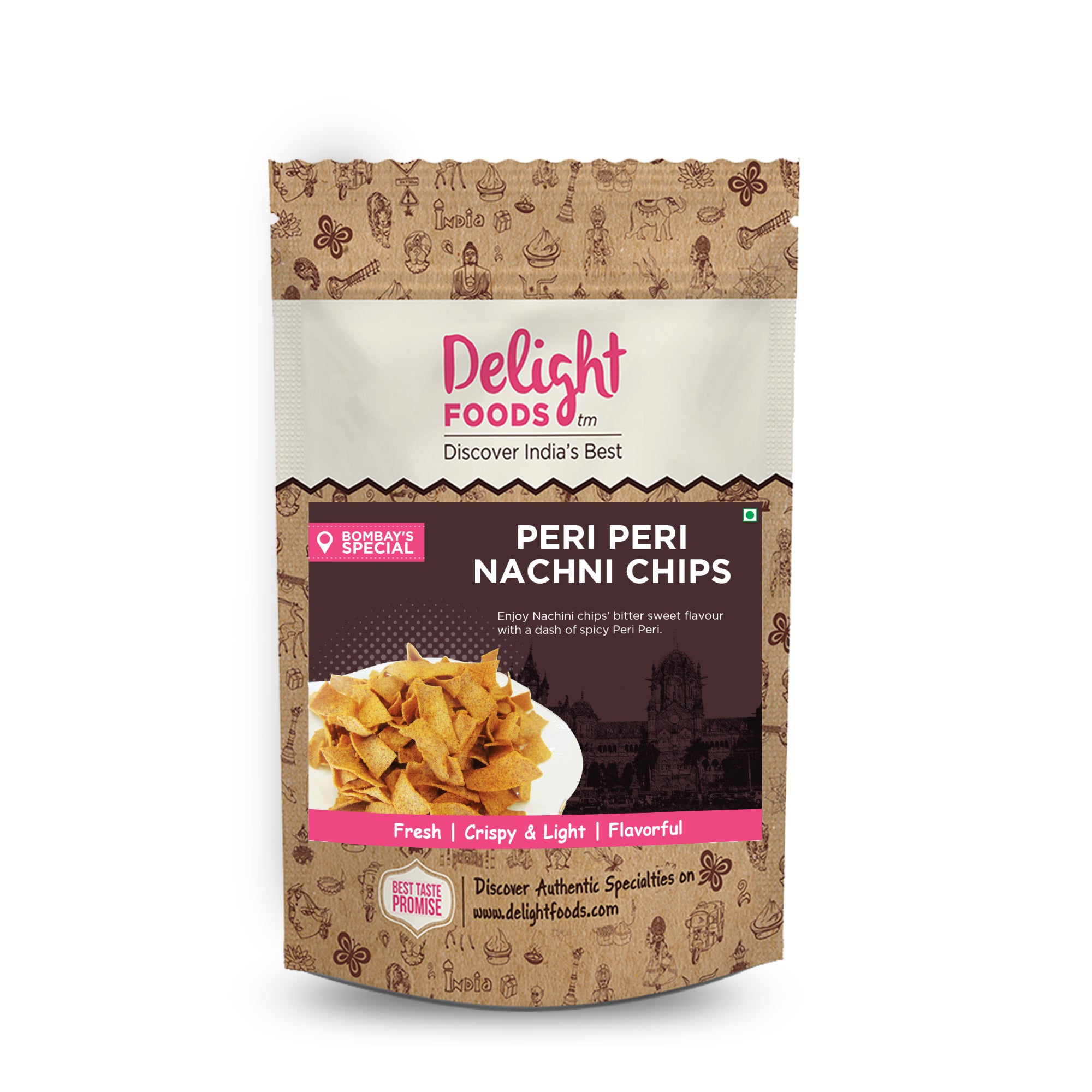 Peri Peri Nachni Chips - Delight Foods