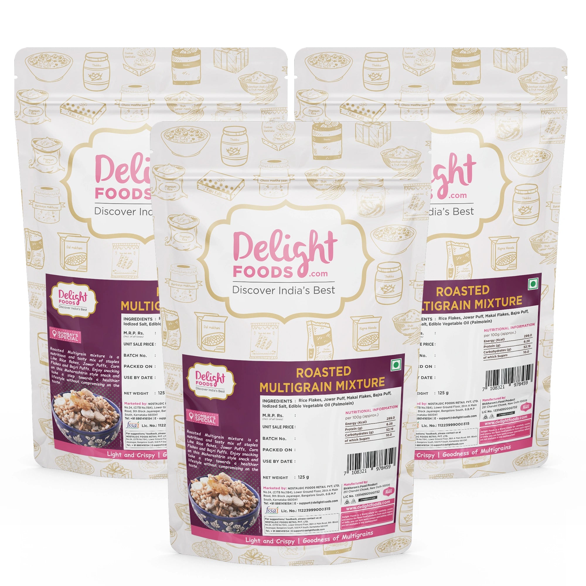 Roasted Multigrain Mixture 3 packets