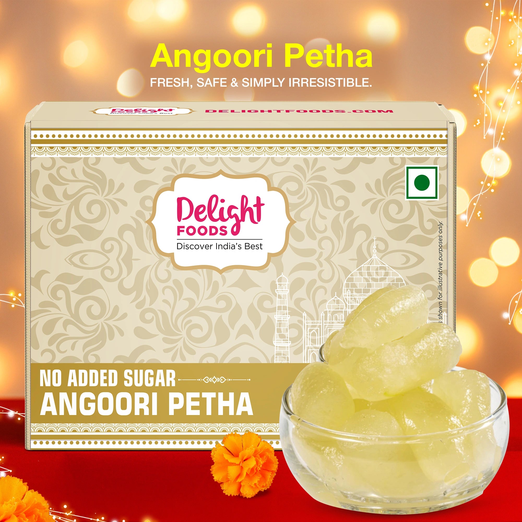 Sugar free Angoori Petha