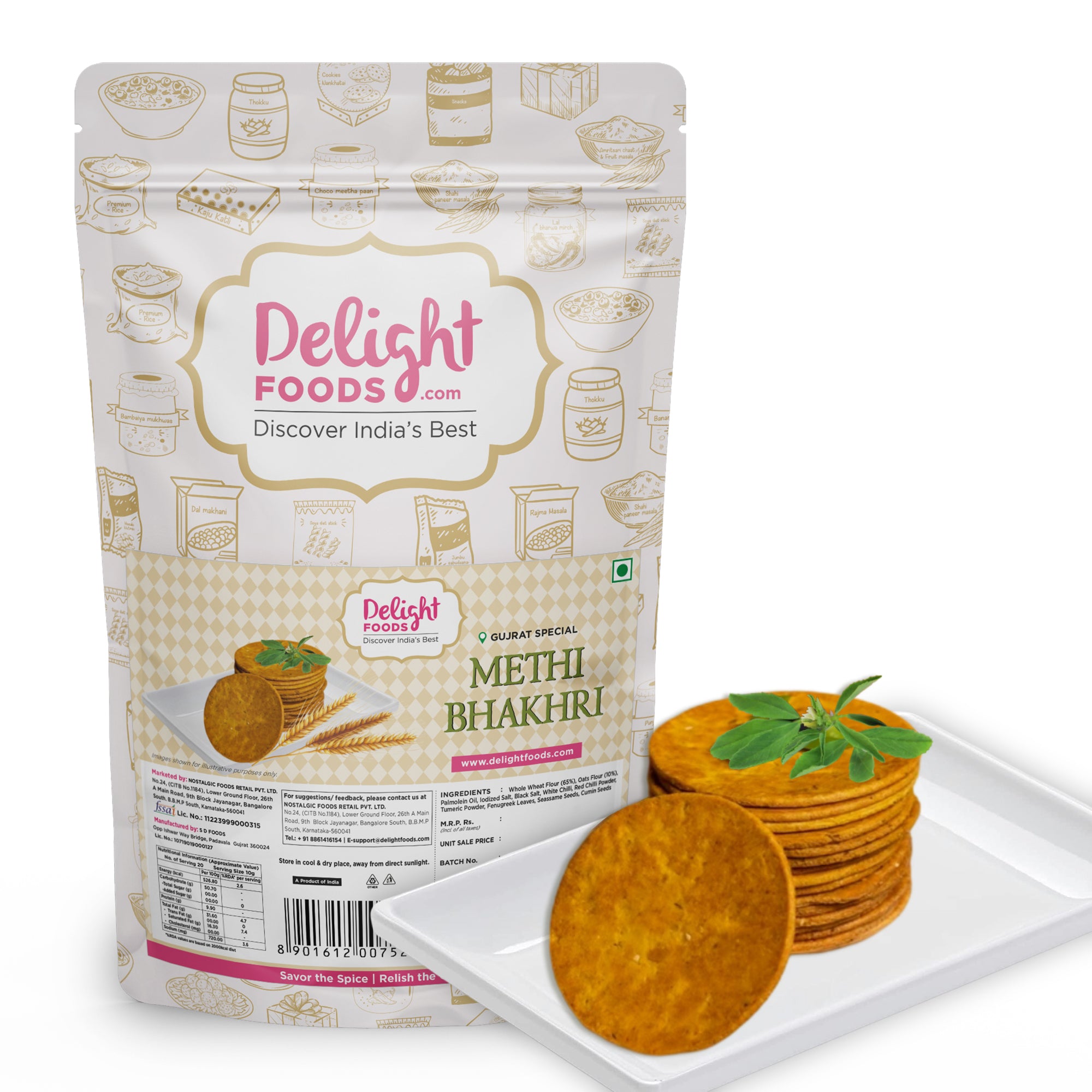 Methi Bhakri (200g)