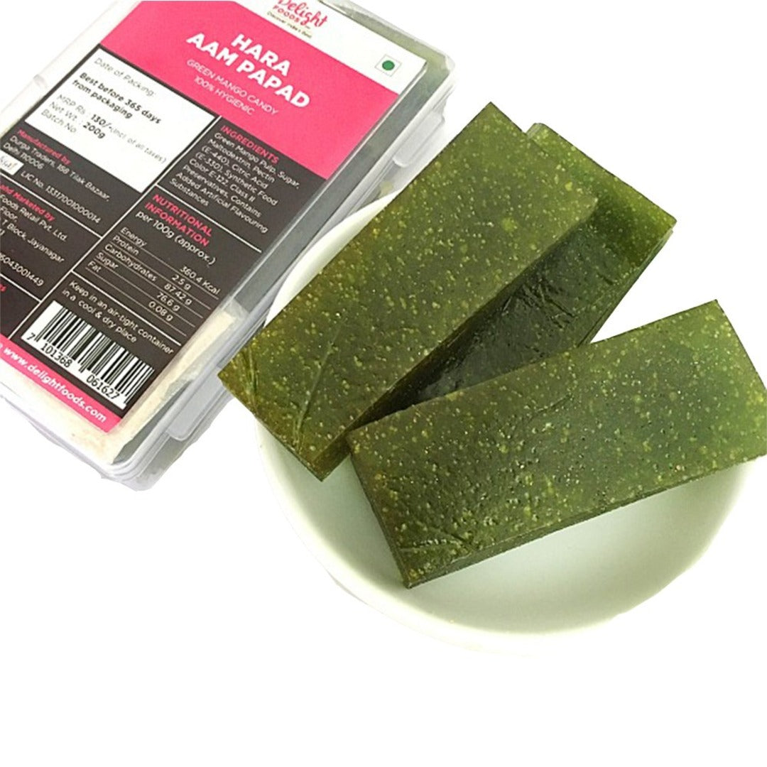 Hara Aam papad 400g - Delight Foods