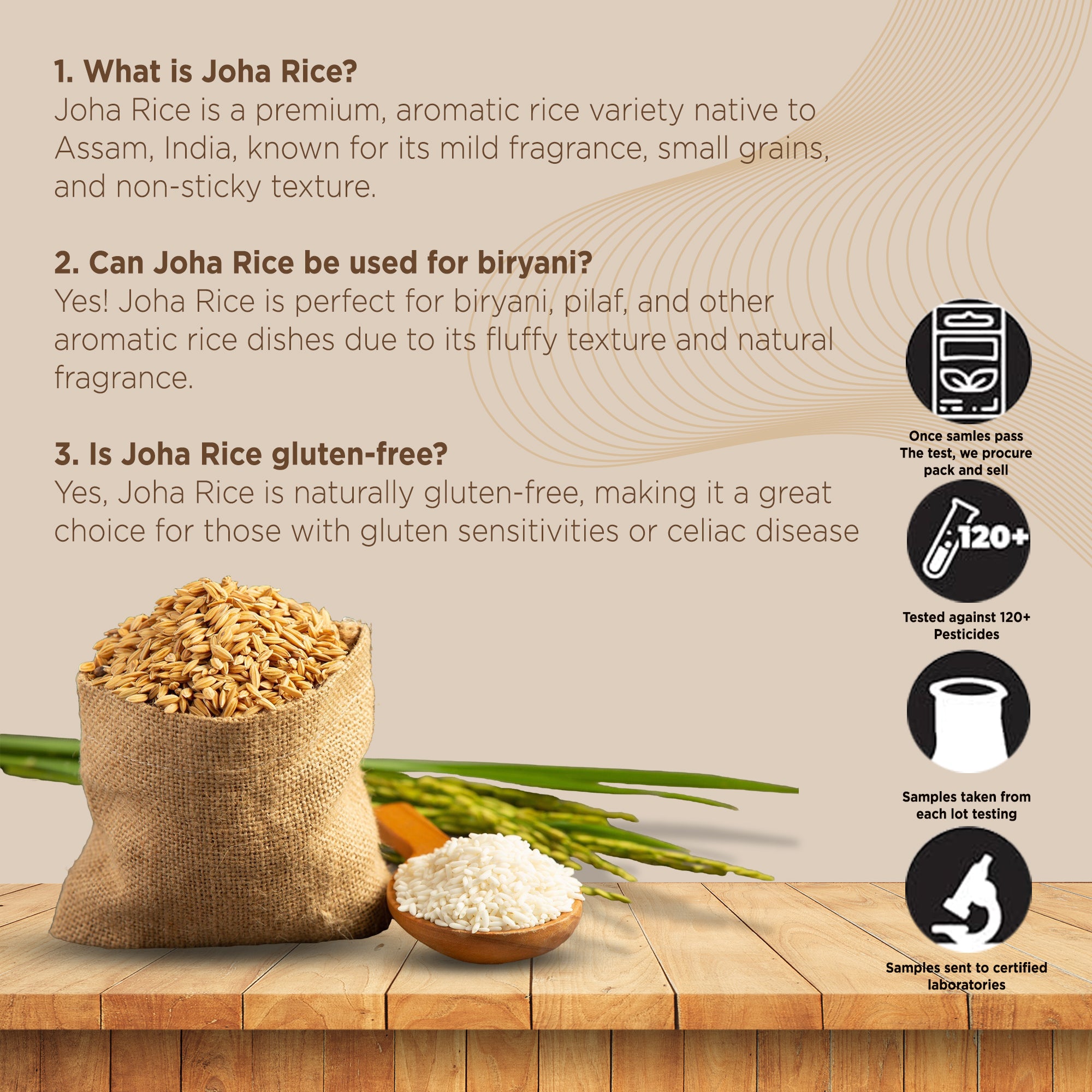 Premium Wild Joha Rice - 1Kg