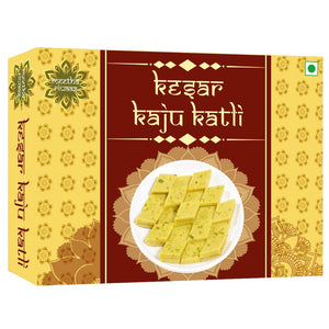 Kesar Kaju Katli 500g - Delight Foods