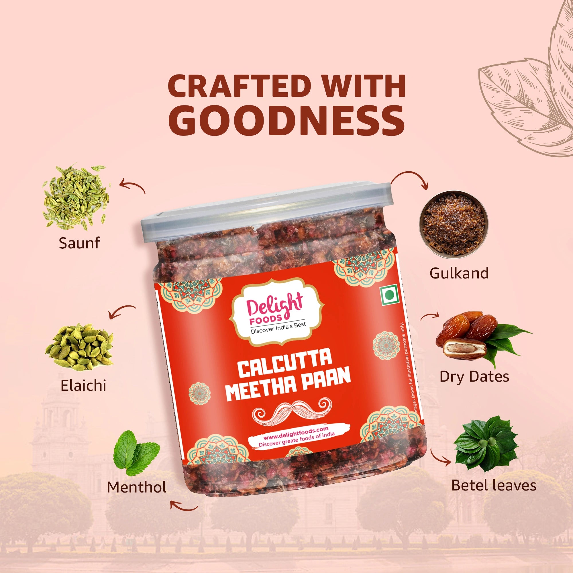 Calcutta Paan 300g + Banarasi Paan 300g+ Jaipuri Paan 300g