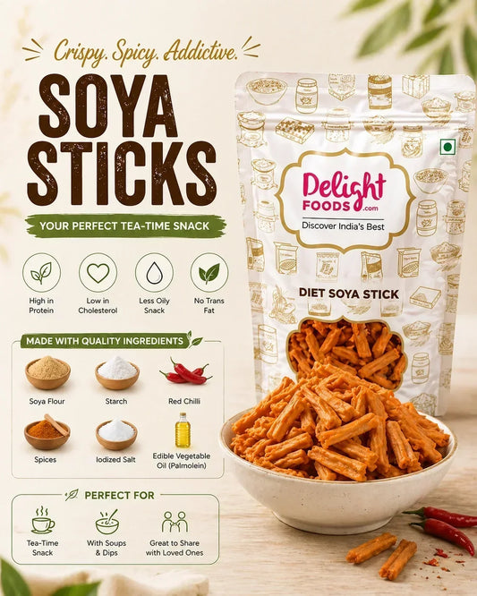 Soya Sticks: A Crunchy Desi Snack for Tea