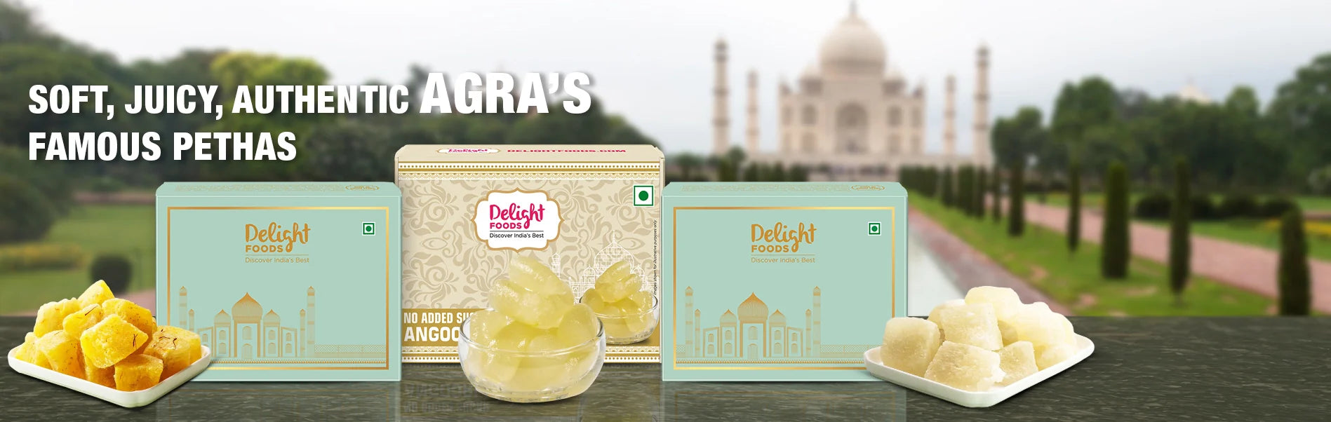 Agra special pethas banner