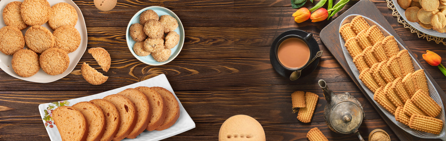 baked biscuits  
