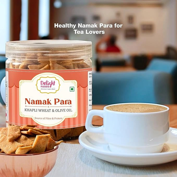 Namak Para with chai