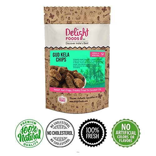 Jaggery Banana Chips (Sarkara Varatti) 250g - Delight Foods