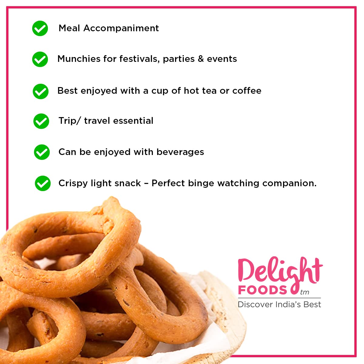 Rice Kodubale - Delight Foods
