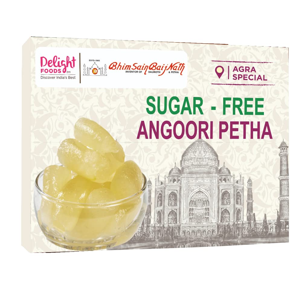 Sugar Free Angoori Petha 350g - Delight Foods