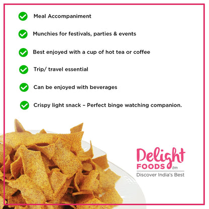 Peri Peri Nachni Chips - Delight Foods
