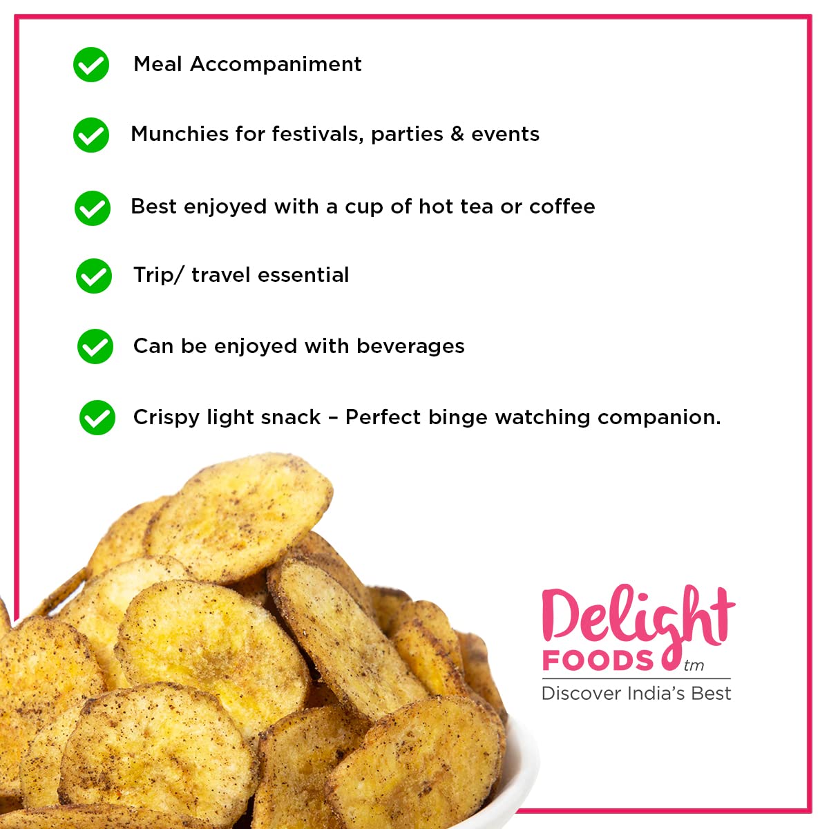 Pepper Banana Chips - Delight Foods