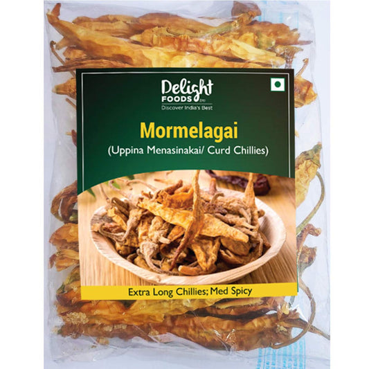 Sun Dried Curd Chillies 100g - Delight Foods