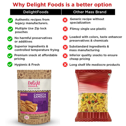 Chhota Samosa 250g - Delight Foods