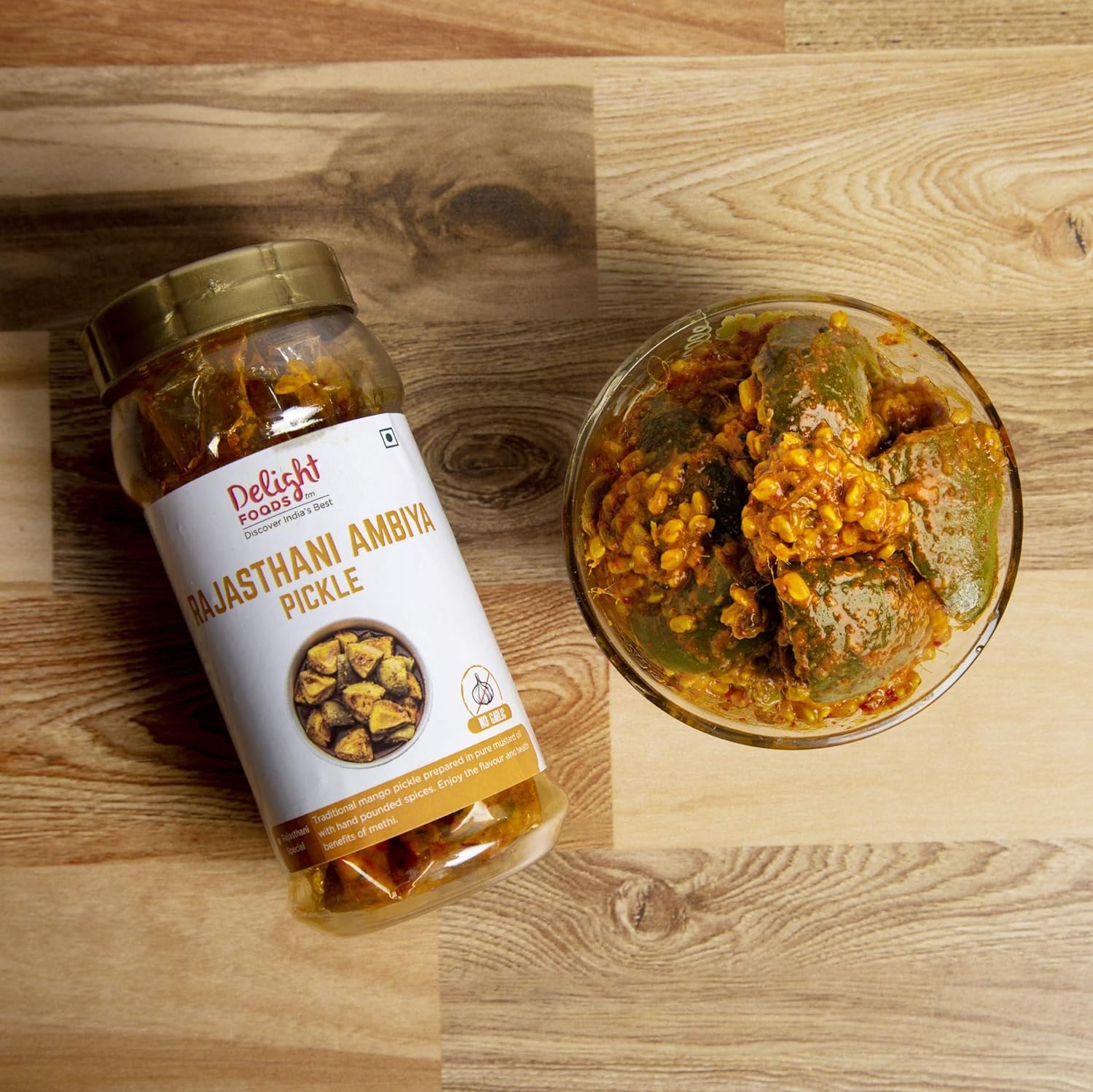 Rajasthani Ambiya Pickle 300g - Delight Foods