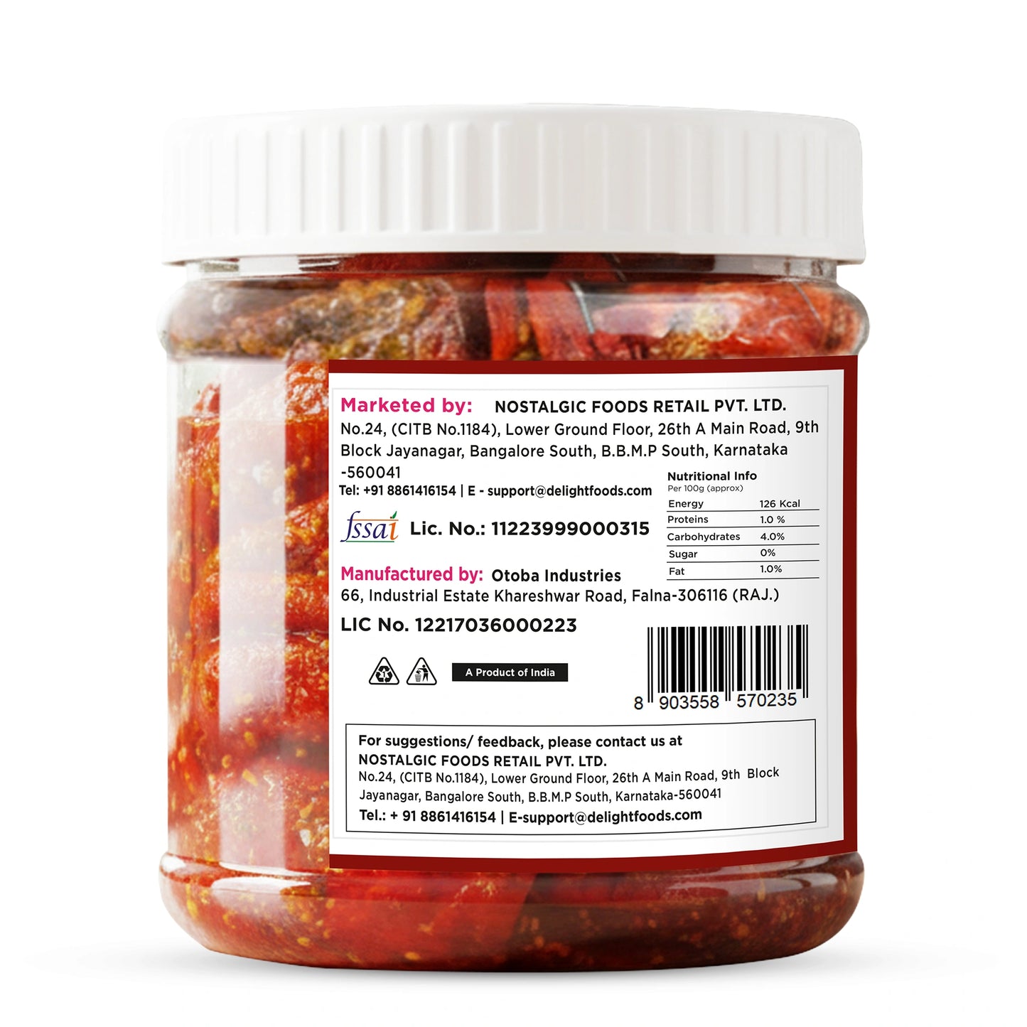 Athana Mirchi Red