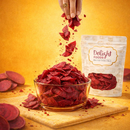 Beetroot chips