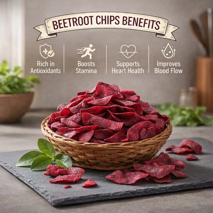 Beetroot chips