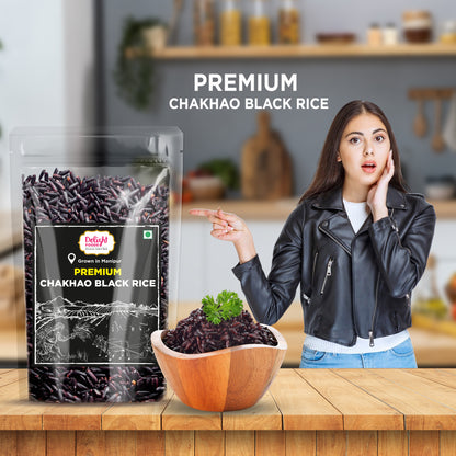 Premium Sona Chakhao Black Rice - 1Kg