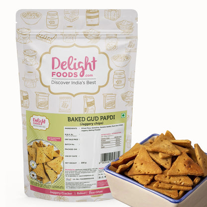 Baked Gud Papdi