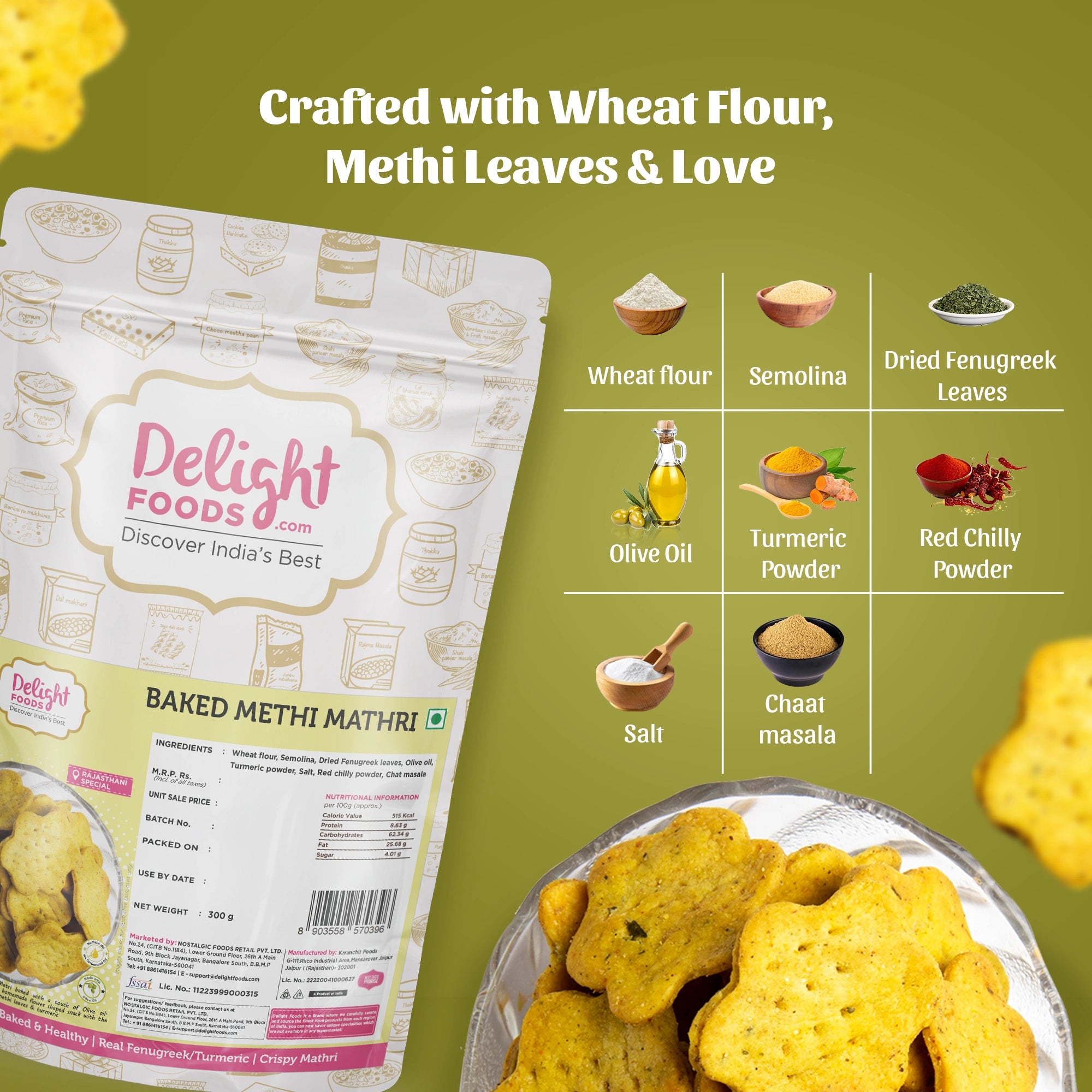 Methi Mathri