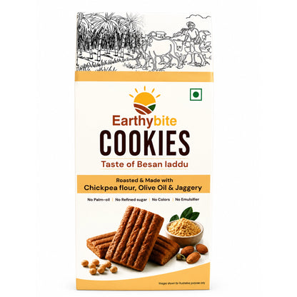 Besan Laddu Cookies – Healthy Jaggery Snack -200g
