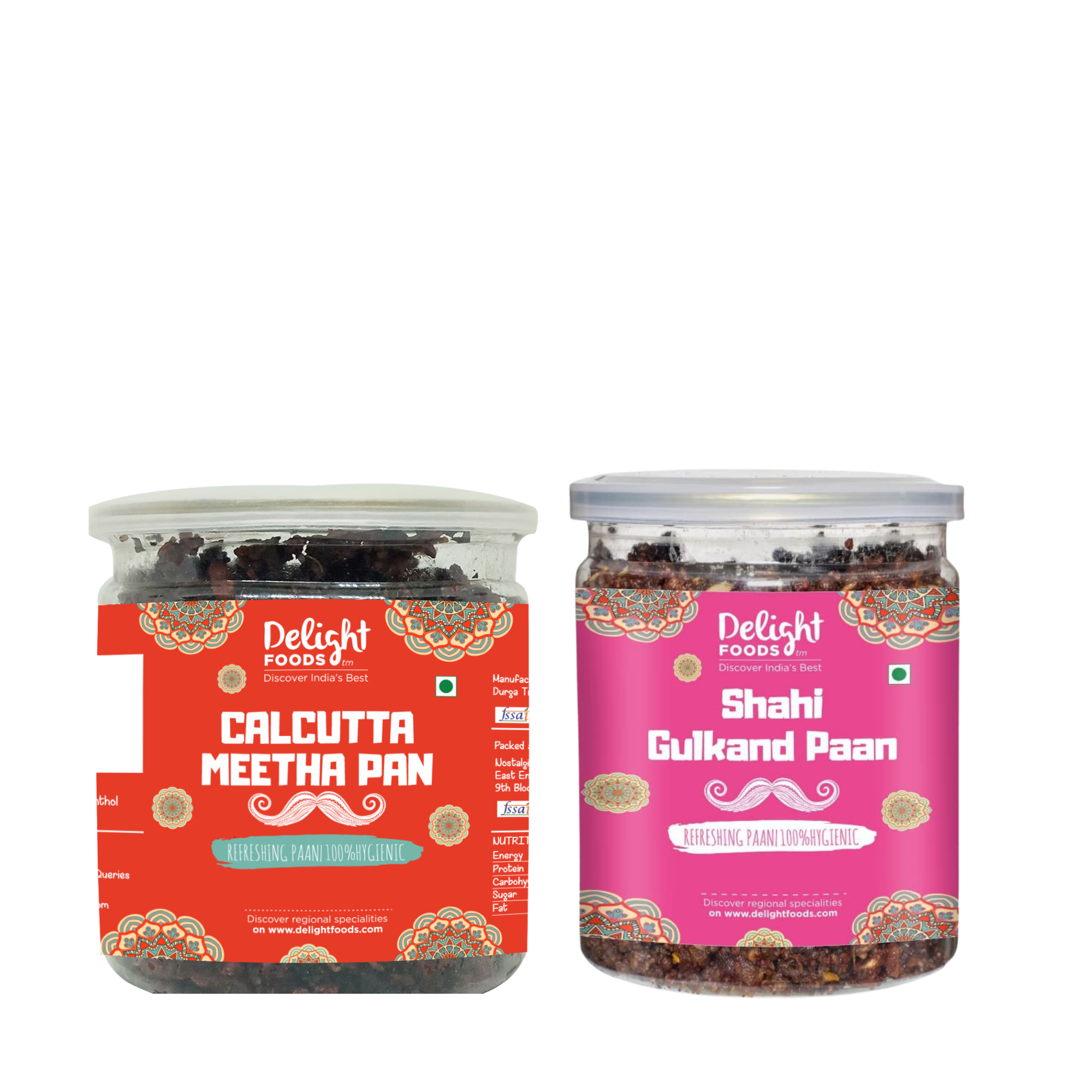 Calcutta Paan + Gulkand Paan - Delight Foods