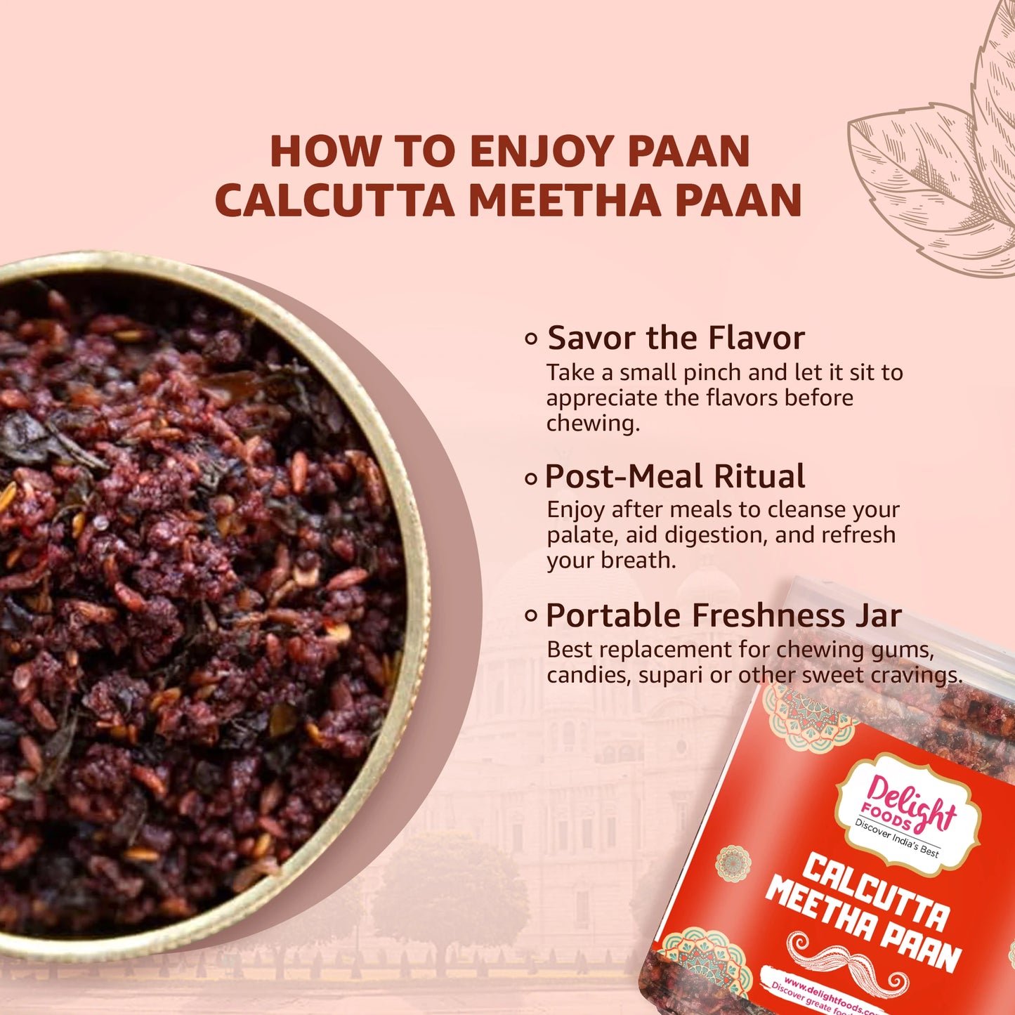 Calcutta Paan + Jaipuri Paan(300GM each)
