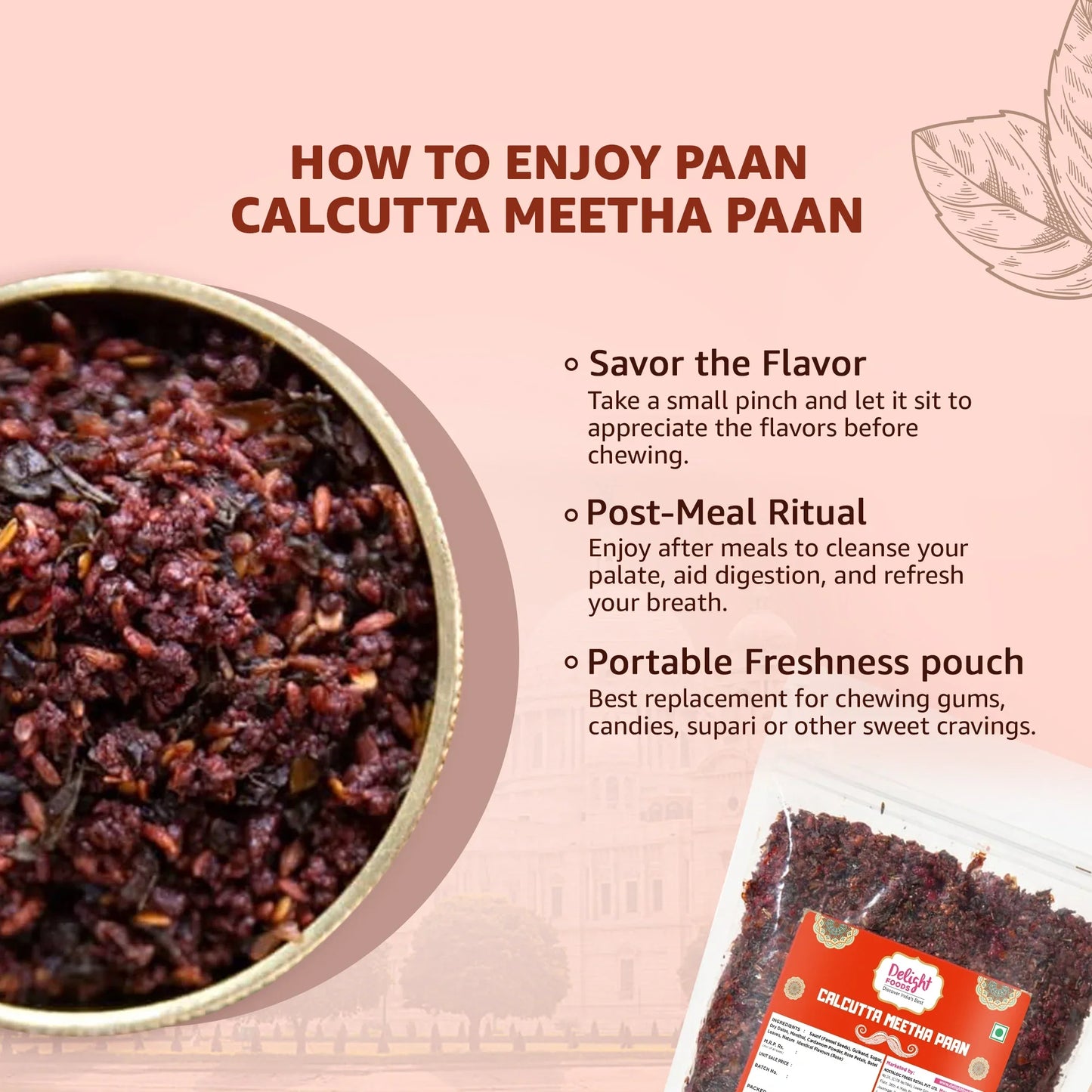 calcutta meetha paan