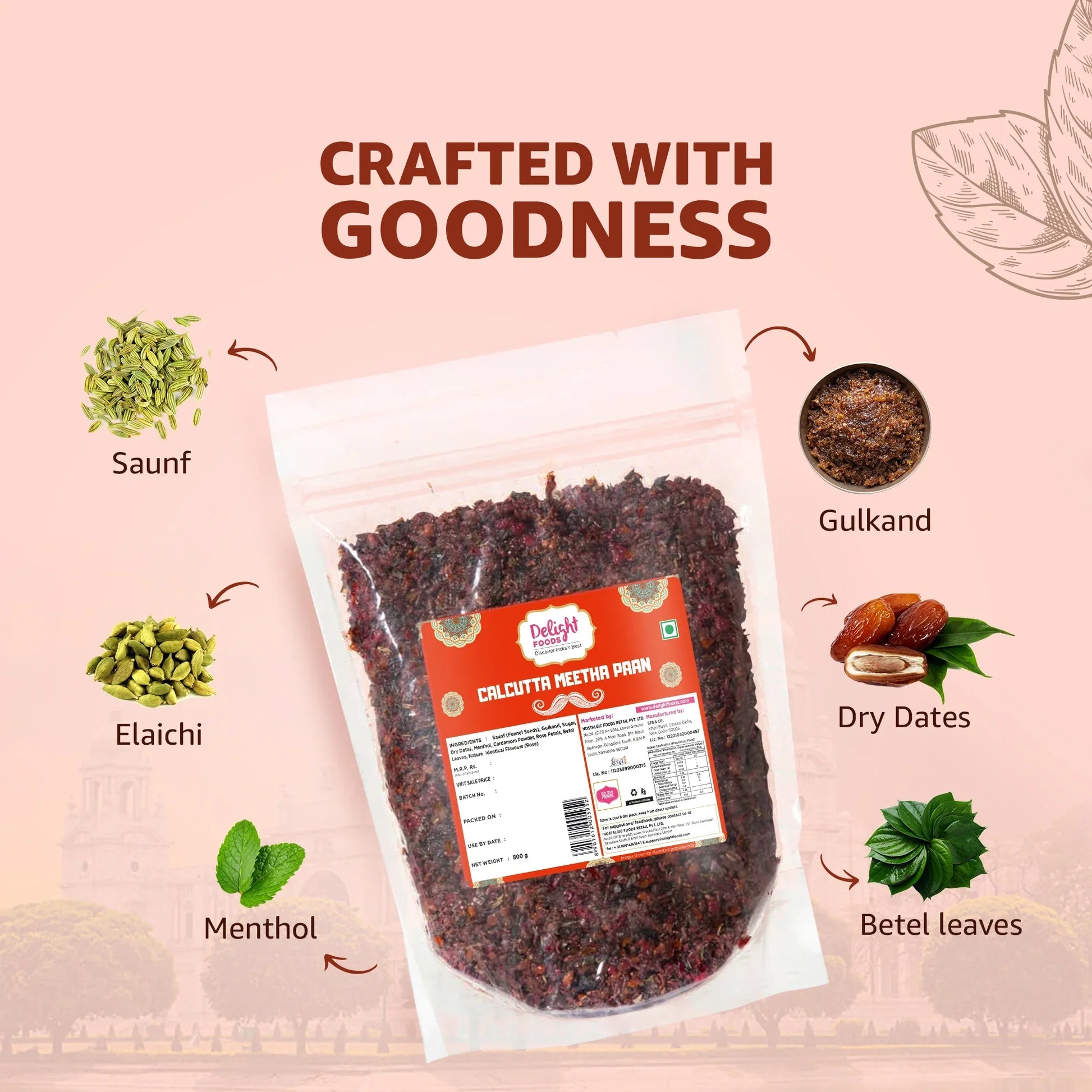 calcutta meetha paan