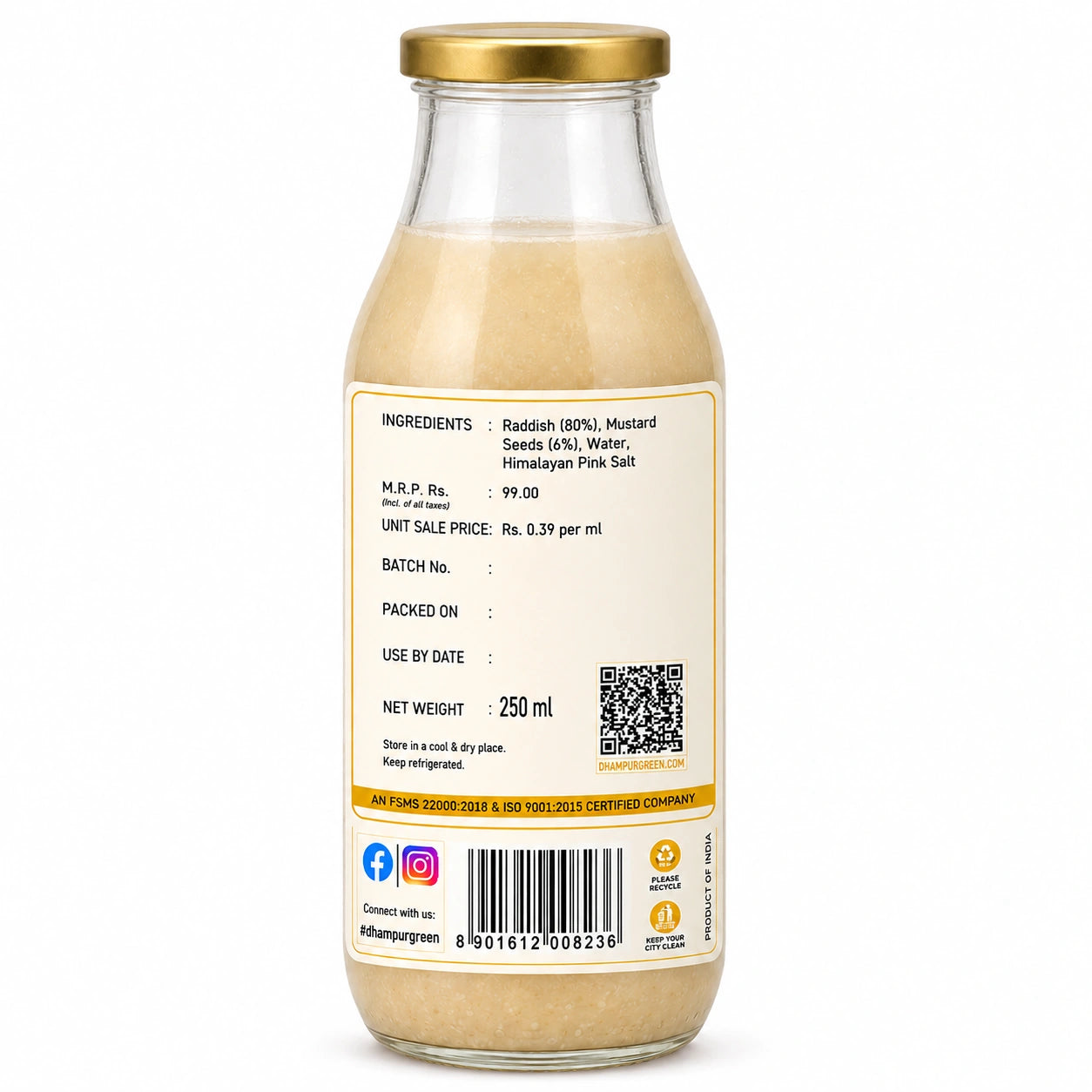Radish Kanji ( 250ml )