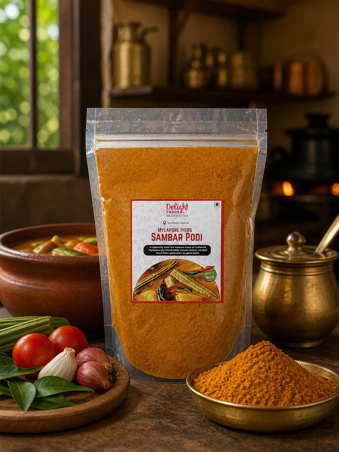 Mylapore Iyer's  Sambar Podi